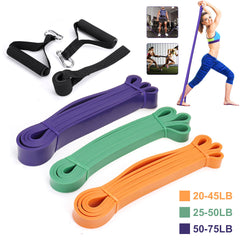 Fitness Resistance Bands Power Heavy Strength Training Sport Yoga Elastic Ropes