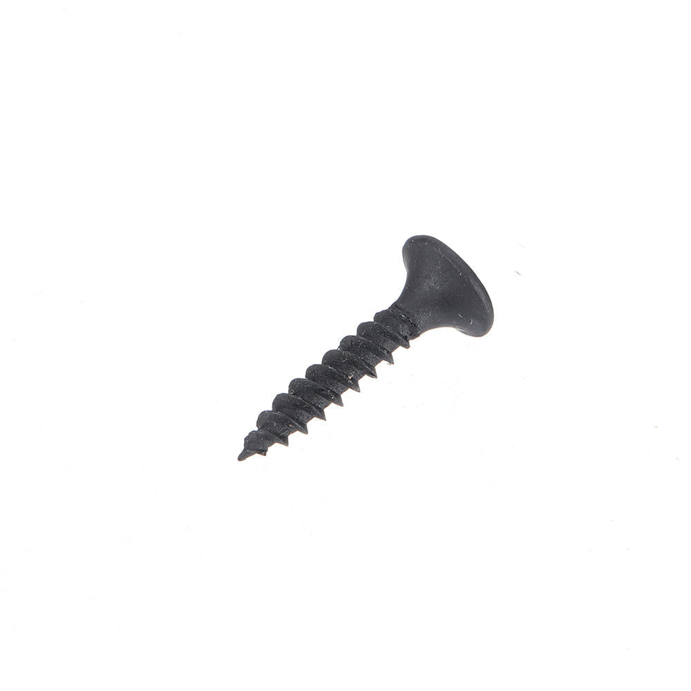 1000Pcs M3.5 20mm Corss Black Recessed Flat Head Self Tapping Ash Phosphorus Drywall Metric Threaded Wood Screw Nail Bolt