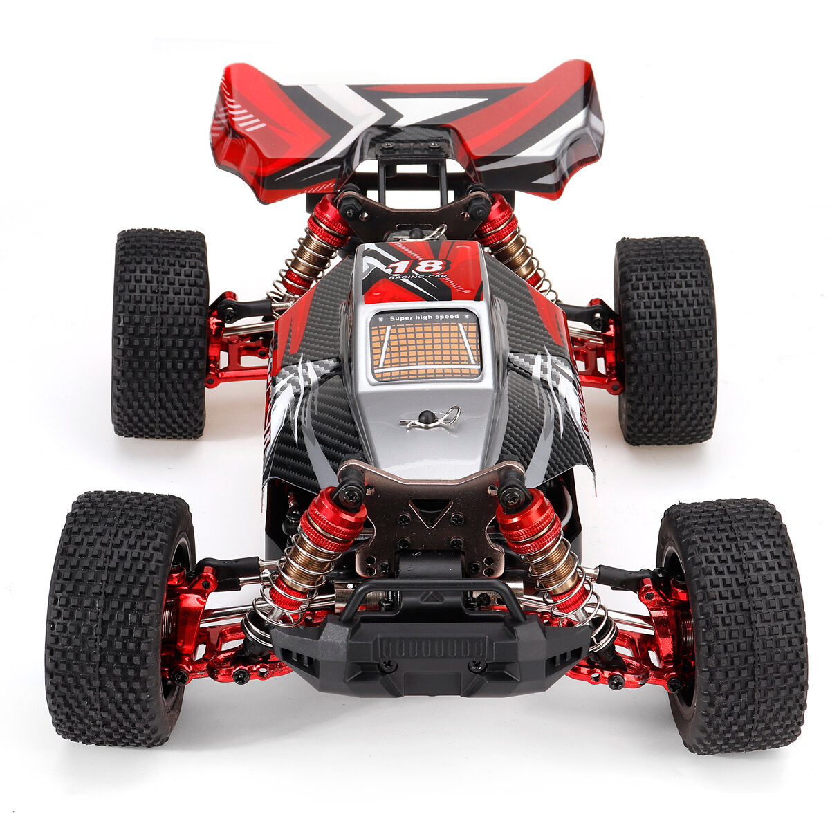 1/14 2.4G Brushless High Speed Alloy Racing RC Car Vehicle Models Two Battery Two Tires