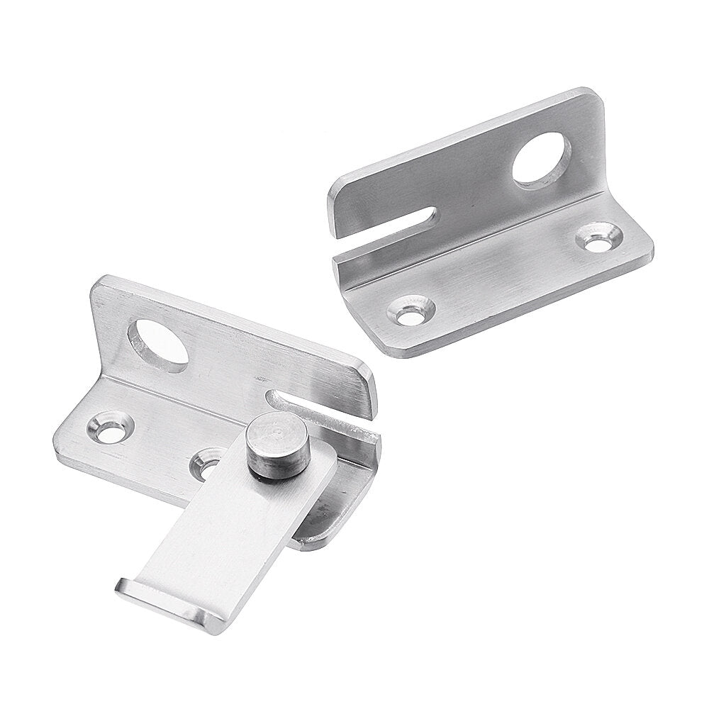 Stainless Steel Muti Purpose Door Lock Buckle Sliding Lock Bolt Latch Hasp For Window Door Gate Safe