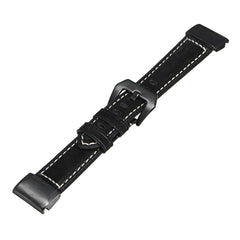 Genuine Leather 225mm Smart Watch Strap Band Accessorries For Garmin Fenix 5x