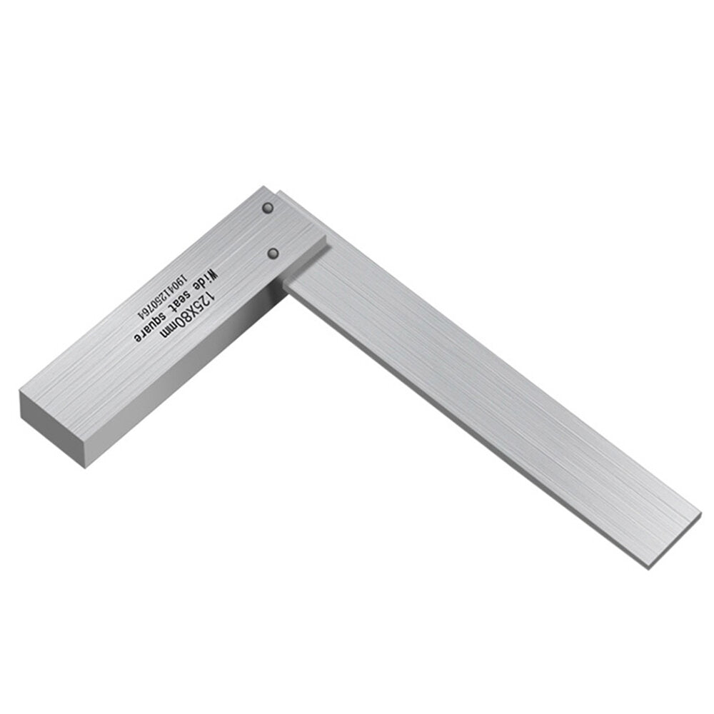 Square 90-degree square L-shaped ruler With ground seat hardened steel angle ruler