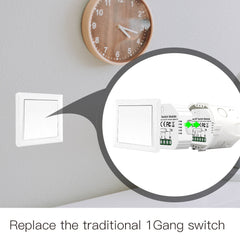 Smart Light Switch +RF Switch Module SmartThings Required APP Remote Control Work with Alexa Google Home for Voice Control