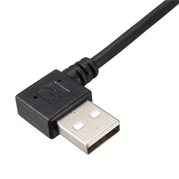 USB2.0 Type A Male Angled 90 Degree to Mini USB B Male 5 pin Data Cable 480Mbps