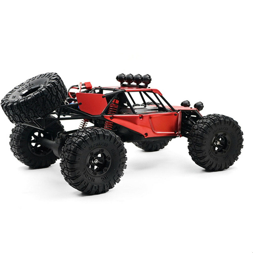 1/12 2.4G 4WD Brushless RC Car Metal Body Shell Desert Off-road Truck RTR Toy