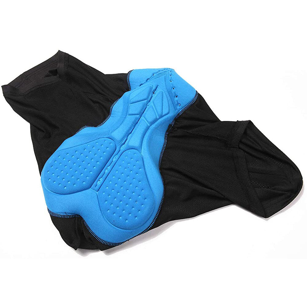 Outdoor Men's Quick Dry Breathable Shock Absorption Sport Riding Bike Shorts with Padded Seat Cushion