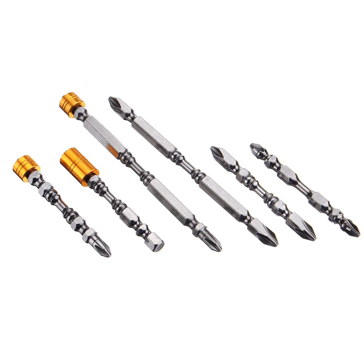 Alloy Steel Cross Two-Headed Screwdriver Bit Electric Wear-resistant Batch Head Tool