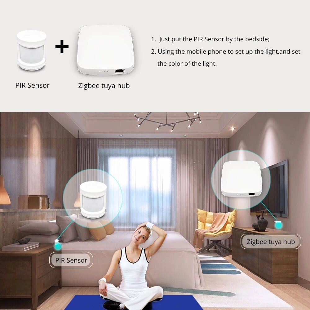 Gateway Hub Smart Home Bridge Smart Life APP Wireless Remote Controller Works with Alexa Google Home