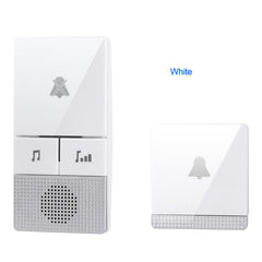 Wireless DoorBell 1 button 1 Receiver 110DB Sound Self Powered Waterproof Wireless DoorBell