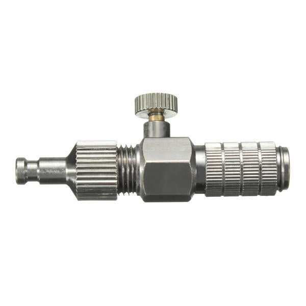 1/8 Inch Airbrush Air Hose Quick Release Adaptor With Micro Air Adjustment Connector