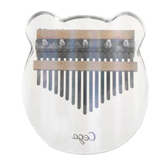 Kalimba Acrylic Thumb Piano 17 Keys, Mini Portable Piano Kalimba Crystal, Birthday Gift For Beginners For Children and Adults