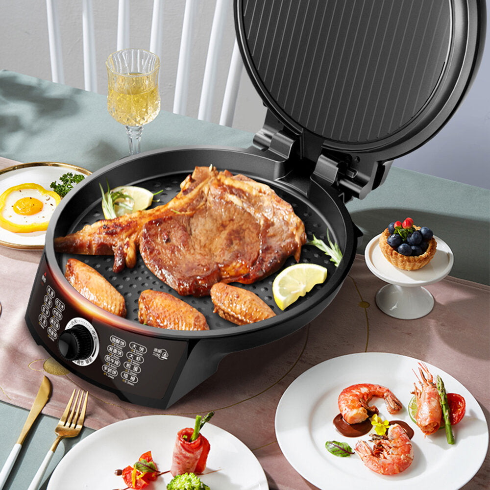 Electric Baking Pan Crepe Maker 1200W Knob Control Three Gears Firepower from Ecological Chain