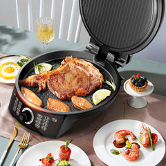 Electric Baking Pan Crepe Maker 1200W Knob Control Three Gears Firepower from Ecological Chain