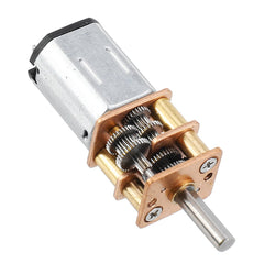 5Pcs N20 DC 12V 15rpm Gear Motor Miniature High Torque Electric For Gear Motor Box