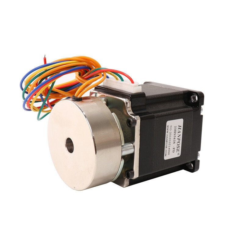 57 Stepper Motor Brake Integrated Two-phase Hybrids Adjustable Speed Motor Power-off Brake Self-locking Function