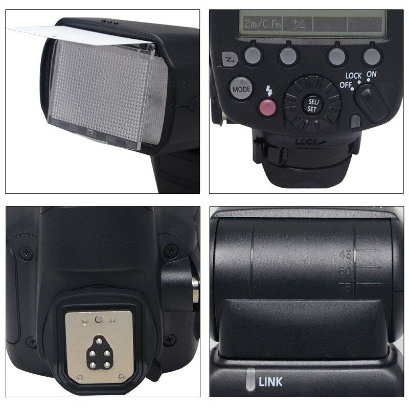Master Flash HSS 1/8000s E-TTL Flashgun Autofocus Auxiliary Flash Speedlite for Canon DSLR Camera