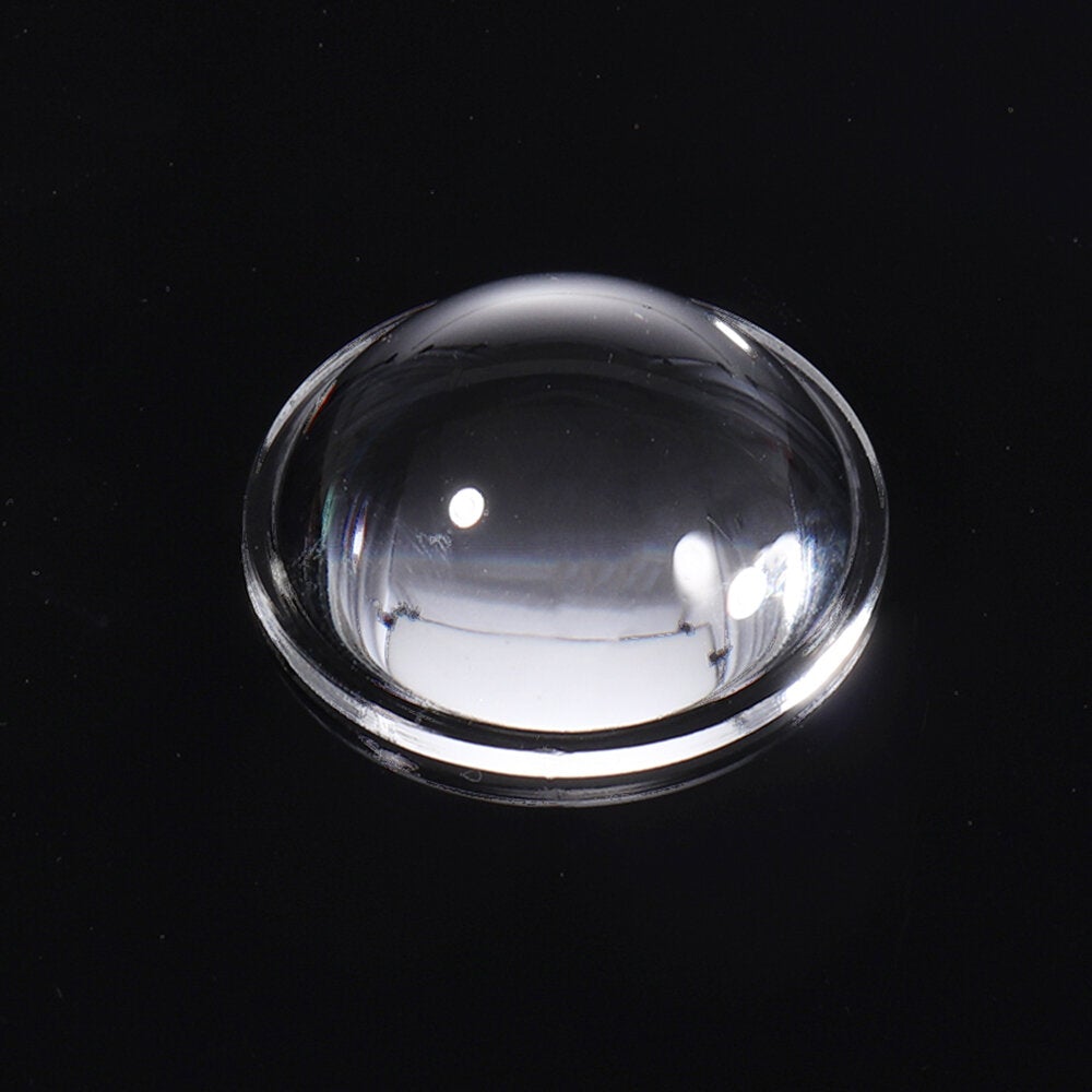 100W Led Lens Reflector Collimator Optical Glass Lens 10 Degree 44mm