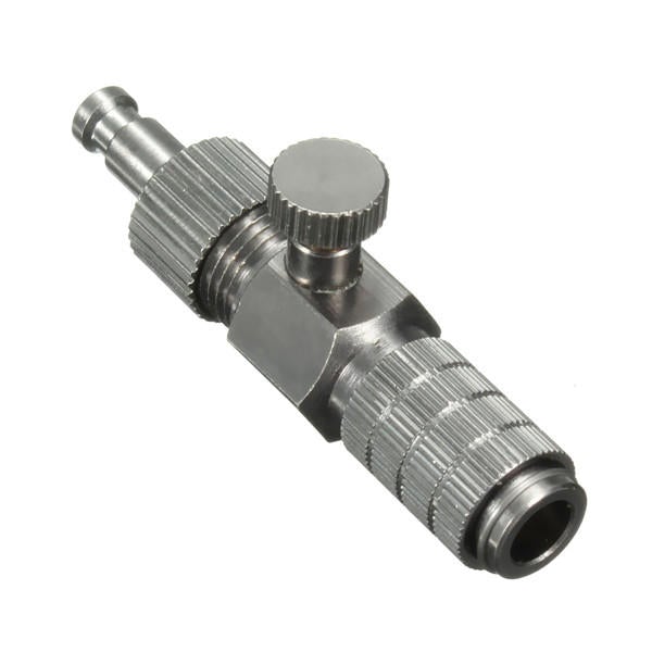 1/8 Inch Airbrush Air Hose Quick Release Adaptor With Micro Air Adjustment Connector