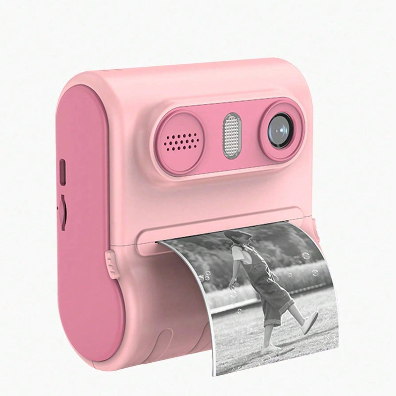 Instant Print Mini Camera with Intelligent Photography, HD, Dual Cameras, Stereoscopic Printing