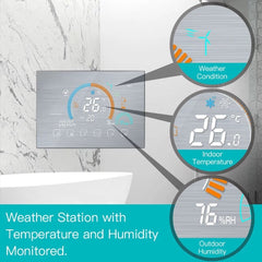 WiFi Thermostat Programmable Temperature Controller Underfloor Water/Gas Boiler Weather Station Tuya Smart Alexa Voice Control