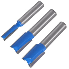 8mm Shank Straight Woodworking Router Bit Set Carpenter Milling Cutter 5/6/8/10/12/14/18/20mm Cutting Diameter