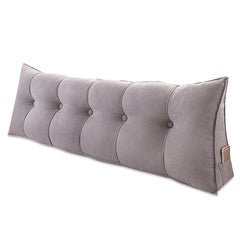 Sofa Back Cushion Bed Couch Seat Rest Pad Waist Support Backrest Triangular Wedge Pillow Home Office Furniture Decorations