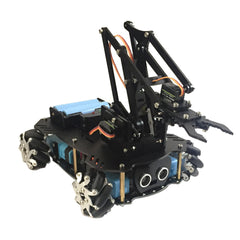 DIY Programmable Ultrasonic Avoidance With Omni Wheels Smart RC Robot Arm Tank Compatible