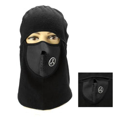 Unisex Fleece Neck Warmer Scarves Snood Face Mask Ski Hat Cap