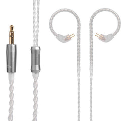 Earphone Replacement Cable Upgraded Silver Plated Cable Use For TRN V10 KZ ZS6 ZS5 ZS3 ZST ZSR