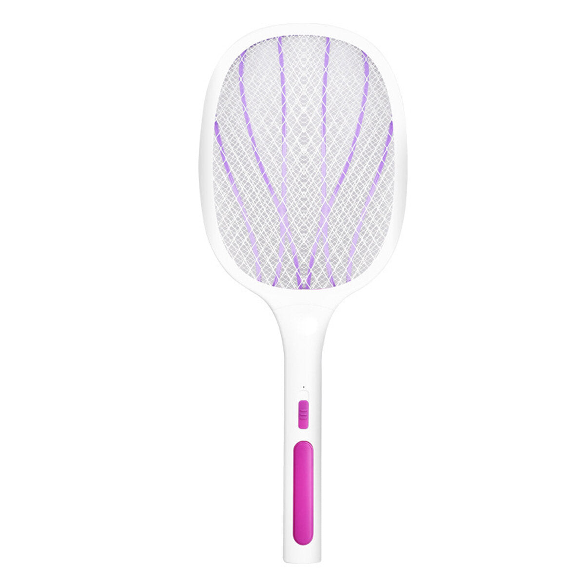 10/6LED Electric Flies Mosquito Swatter 3000V Anti Mosquito Fly Bug Zapper Racket Rechargeable Summer Trap Flies