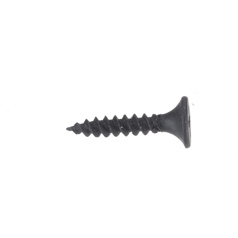 1000Pcs M3.5 20mm Corss Black Recessed Flat Head Self Tapping Ash Phosphorus Drywall Metric Threaded Wood Screw Nail Bolt