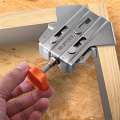 Right Angle Clamp for Woodworking - Adjustable T-L Joint Tool, 16-35mm Range