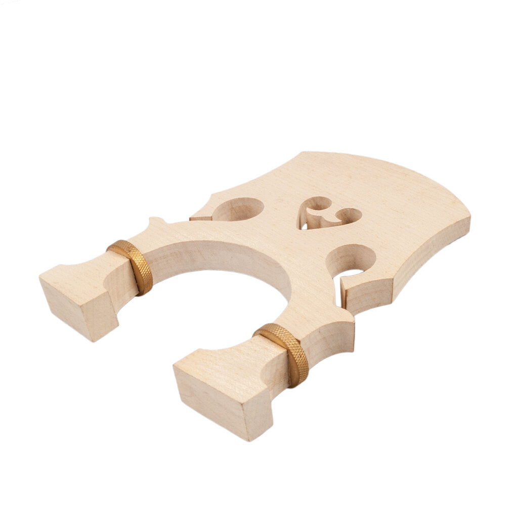 Standard Maple Bridge Replacement Part for 4/4 Size Double Bass Adjustable Upright Bass Bridge