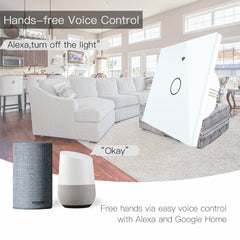 Smart Switch EU Standard Naught Wire Version Wifi RF433 100V-240V Tuya APP Control Smart Wall Switch US Plug Smart Switch For Smart Home