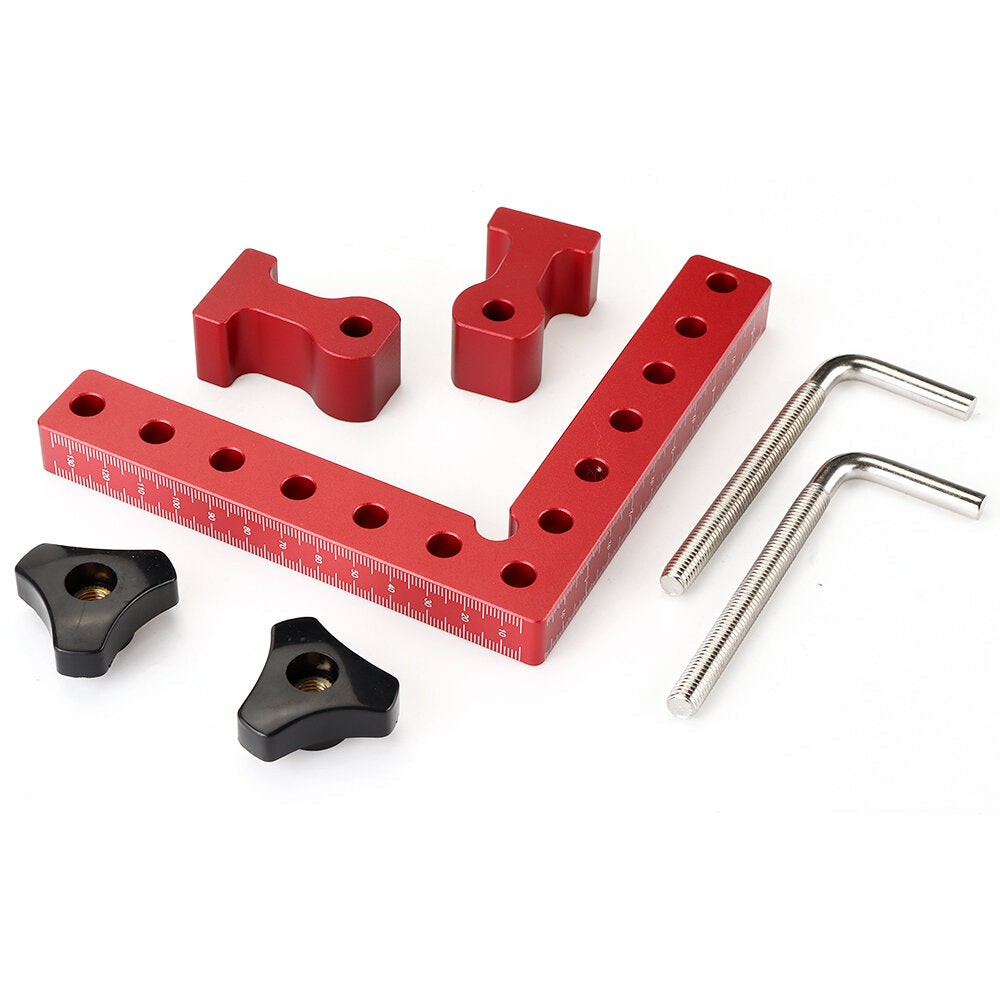 2-Pack Woodworking Clamping Squares, L-Shaped Carpenter Splicing Tools