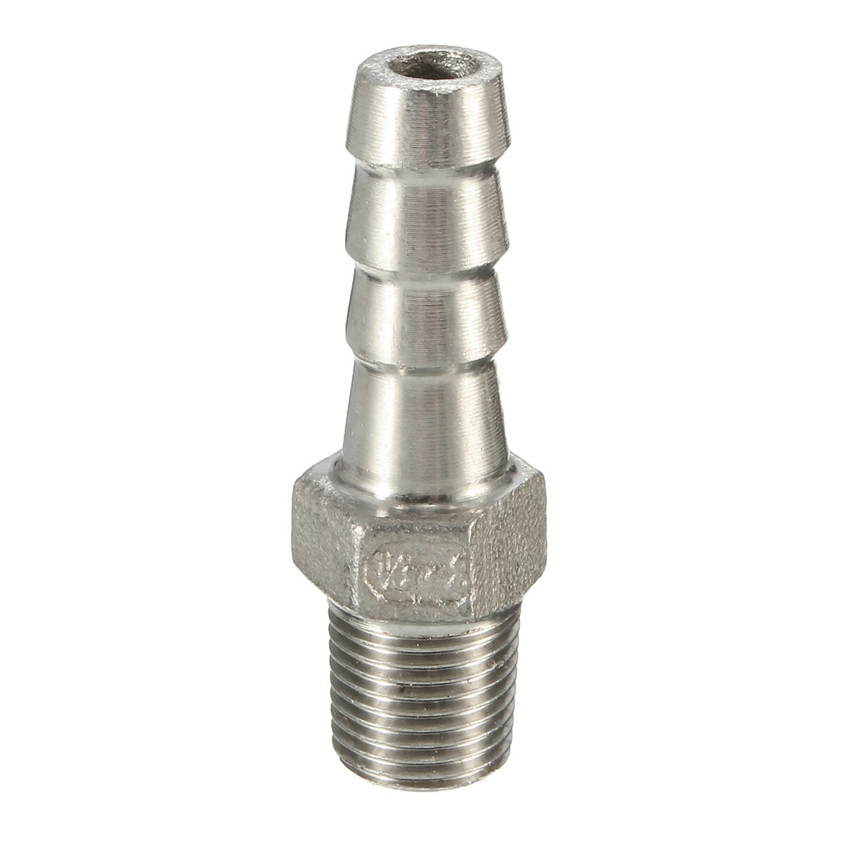 1/8 Inch Stainless Steel Hose Tails Barb Connector BSPT Thread Pipe Adapter