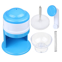 Portable Ice Shaver Hand Crank Manual Ice Crusher Shredding Maker Machine Tool for Home