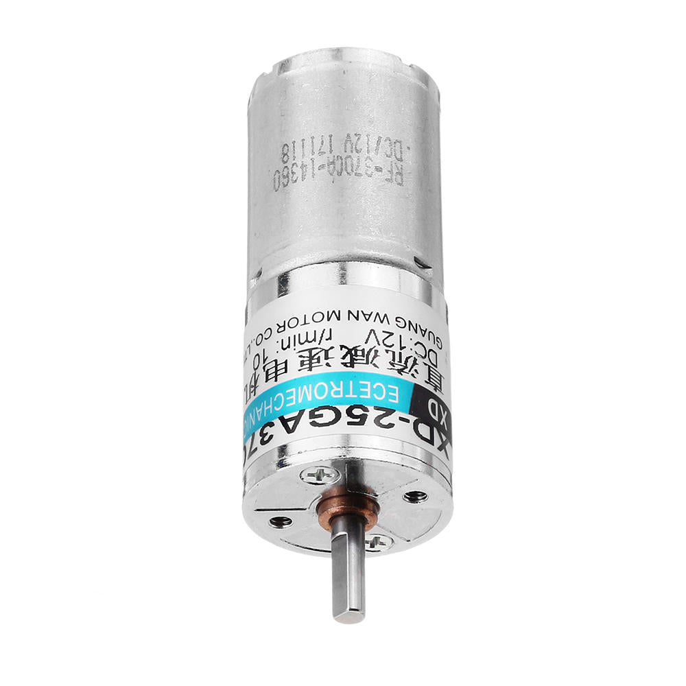 12V 10rpm DC Gear Motor Metal Gear Motor