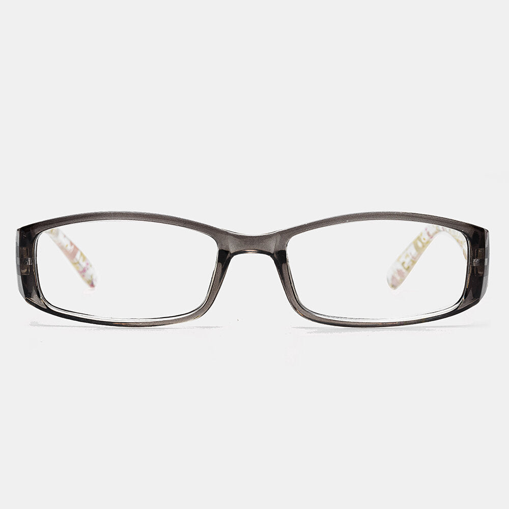 Women Men Unisex Multi-colored Retro Square Frame Reading Glasses