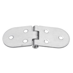 Stainless Steel Adjustable Half Round Door Butt Hinges Industrial Folding Hinge Furniture Hardware