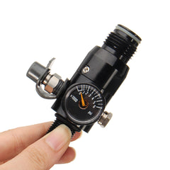 5/8"-18UNF Thread Paint Valve Ball Regulator Input 4500psi HPA Air Tank Output 1800psi Ball Valve