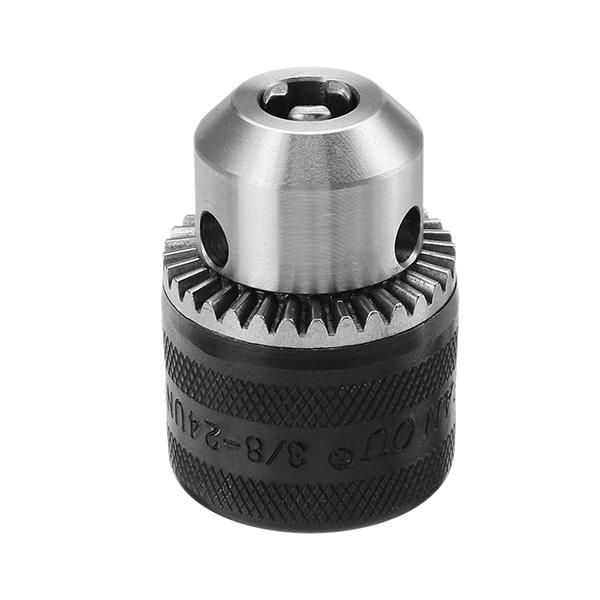 1.5-10mm Keyed Drill Chuck 3/8 Inch 24 UNF Thread Mount Drill Chuck Adapter