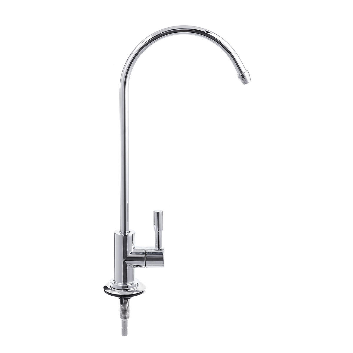 1/4 Inch Chrome Drinking RO Water Filter Faucet Finish Reverse Osmosis Sink Kitchen