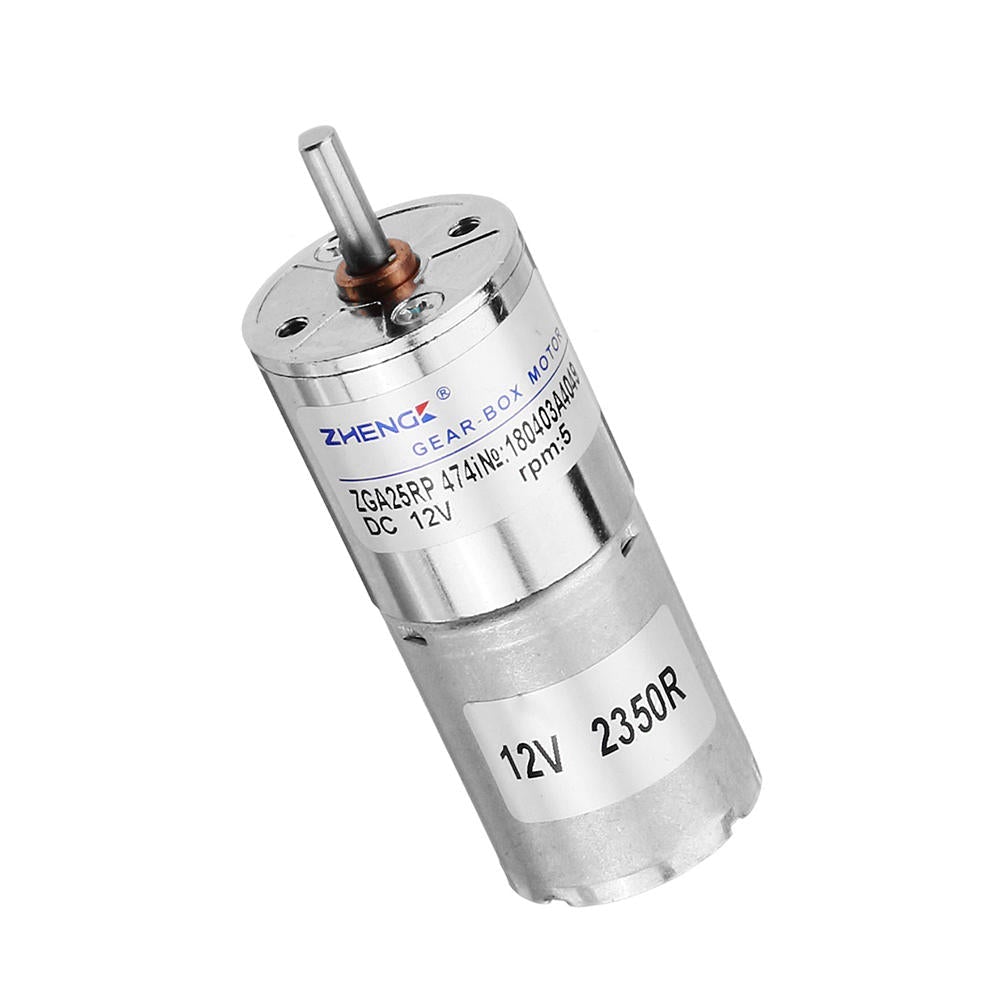 12V 5RPM Reduction Motor DC Gear Motor