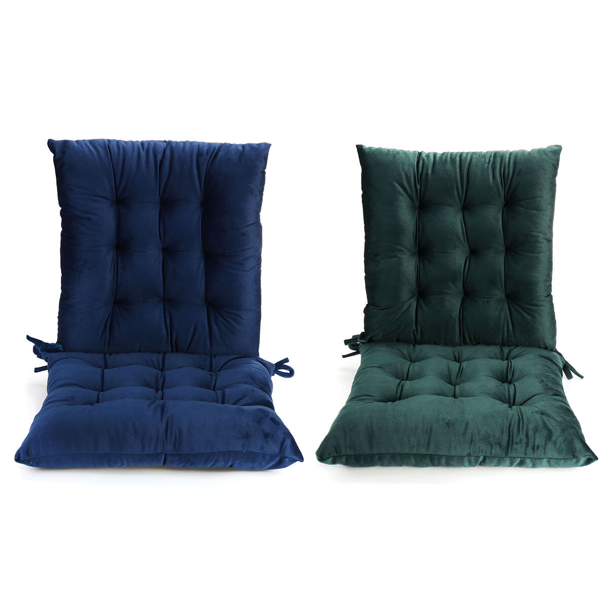 Soft Square Chair Seat Pad Filled Ties Handmade Cushion Decorseat for Kitchen Chairs Home Sofa Cushion 40*40cm