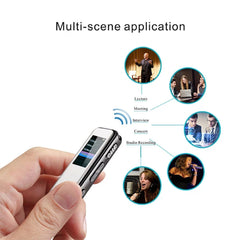 4GB 8GB 16GB Long Distance Mini Dictaphone Ultra Stereo Audio Digital Voice Recorder for Meeting