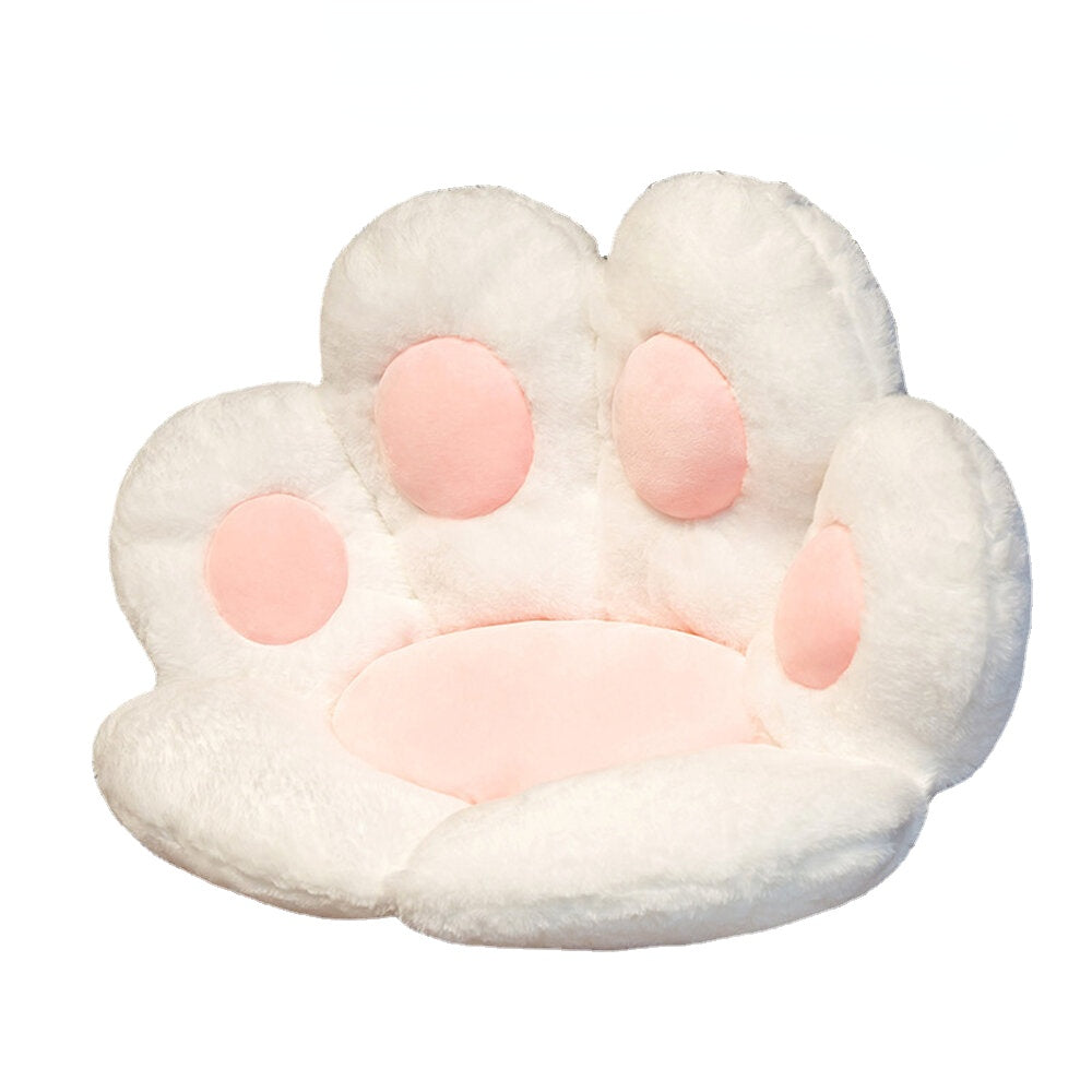 Animal Paw Pillow Cushion Cute Stuffed Cat Paw Hand Warmer Plush Sofa Cushion for Home Office