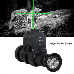 Digital Laser Infrared Night Vision Monocular 100-400M 1080P 2MP Photo Video Recording