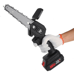 88VF 6 Inch Cordless Electric Chain Saw Chainsaw Woodworking Tool for Makita Battery