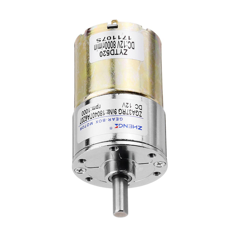 12V 1000RPM Reduction Motor DC Gear